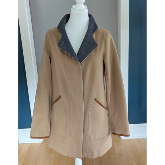 Johnston & Murphy Women's Camel Colored Coat Size Small - Picture 2 of 15